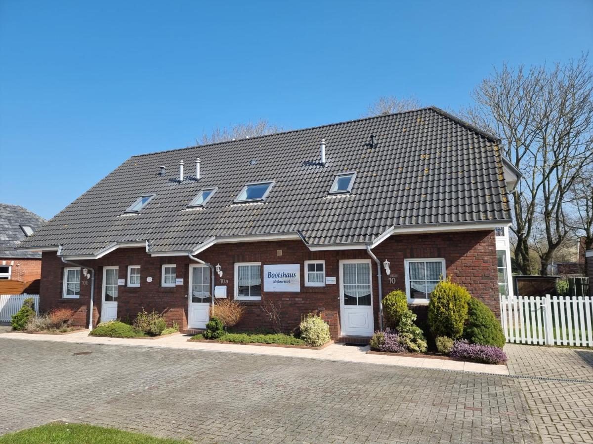 Ferienhaus Steuerbord Im Bootshaus Nessmersiel Ngoại thất bức ảnh
